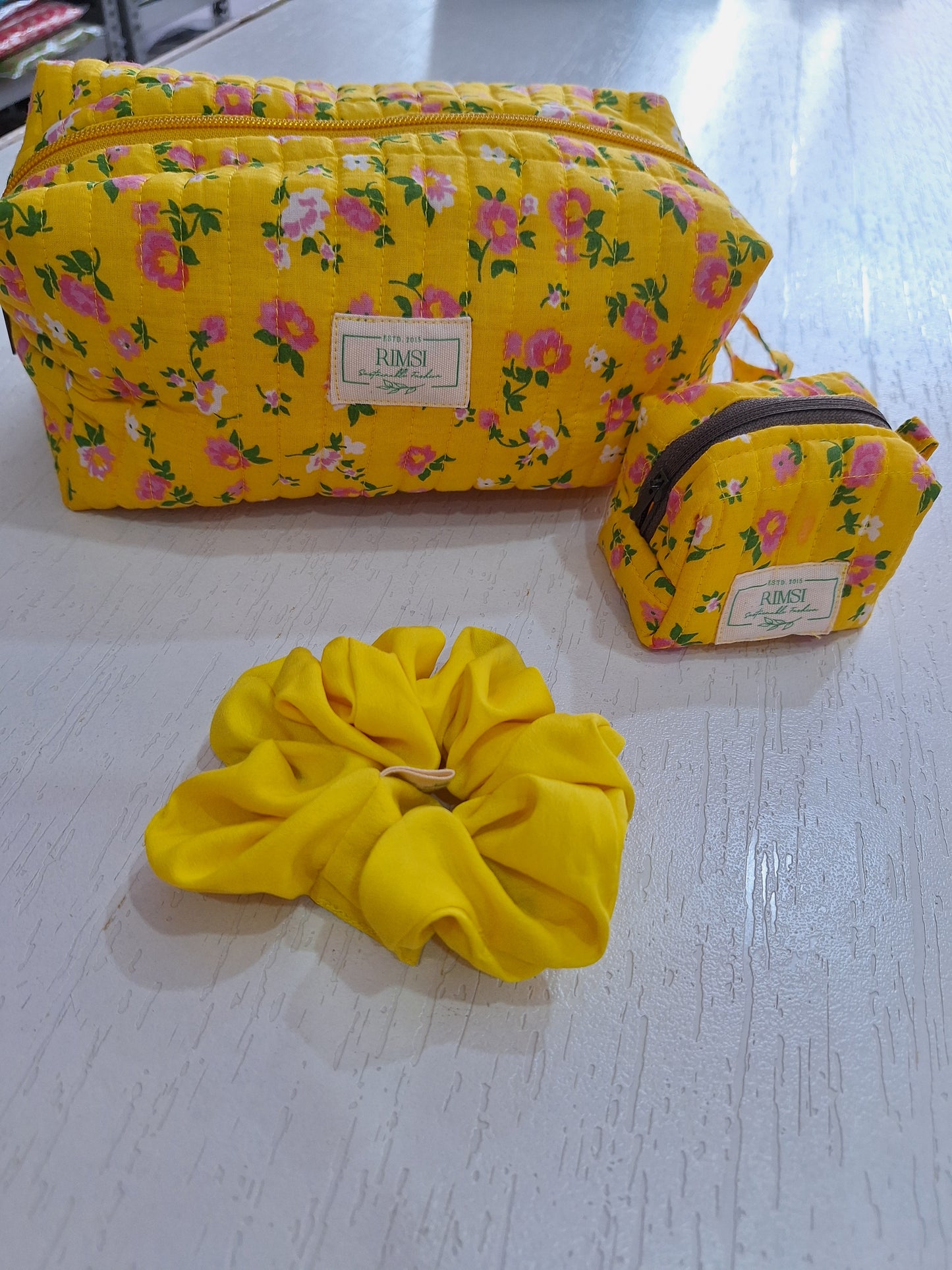 Pouch Bag + Coin/Airpod Bag + Scrunchies Combo (Style 21)