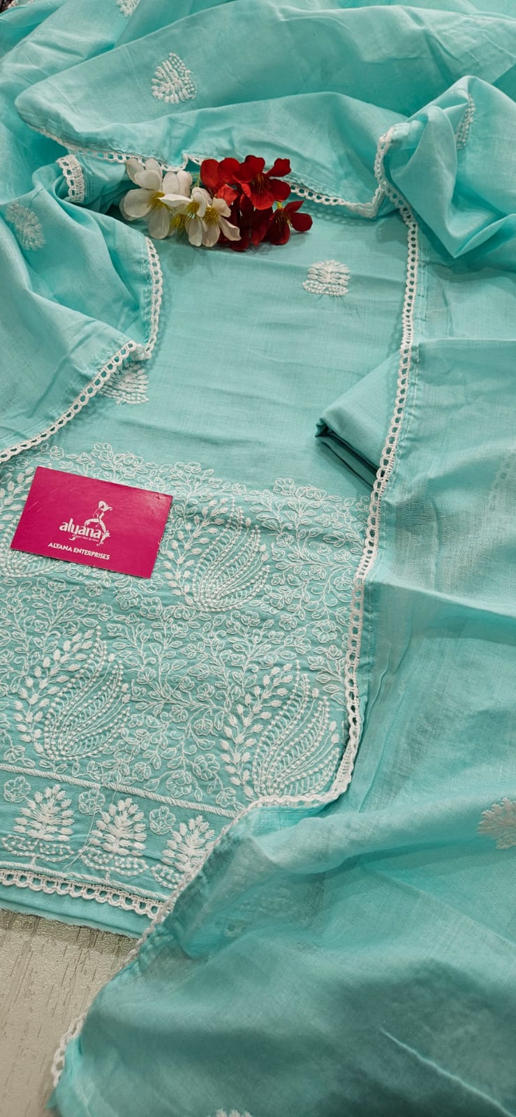 Aavsar Munch Pure Cotton Unstitched Suit 3