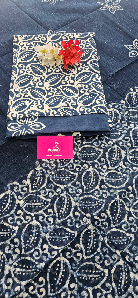 JV Heavy Batik Unstitched Suit 10