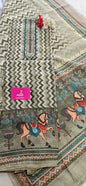KT 1273 Linen Digital Printed Unstitched Suit