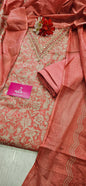 Taanish Winzo Glace Cotton Unstitched Suit 2