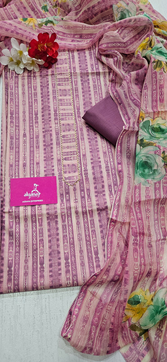 Bella Bella Lawn Cotton 3-Piece Unstitched Suit 5