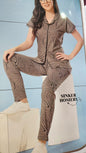 Kavya Cotton Sinker Night Suit - L