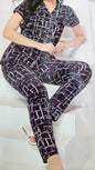Kavya Cotton Sinker Night Suit - L
