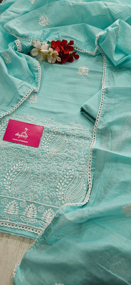 Aavsar Munch Pure Cotton Unstitched Suit 3