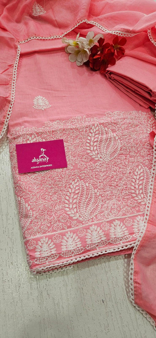 Aavsar Munch Pure Cotton Unstitched Suit 4