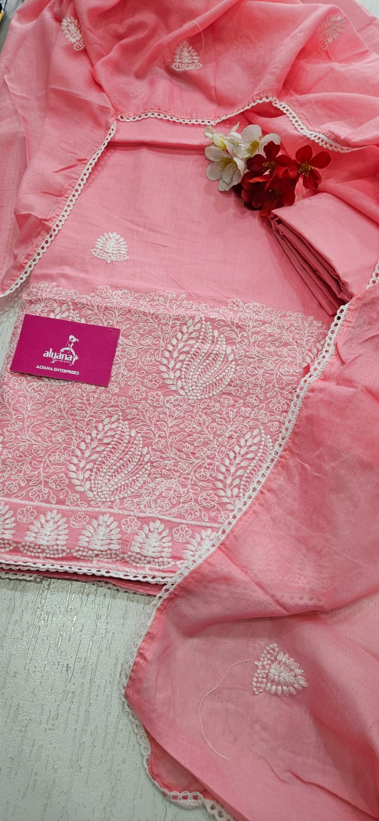 Aavsar Munch Pure Cotton Unstitched Suit 4