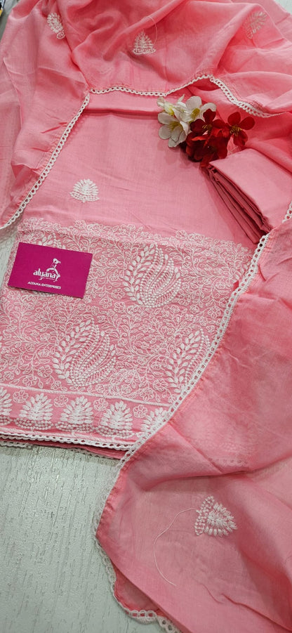 Aavsar Munch Pure Cotton Unstitched Suit 4